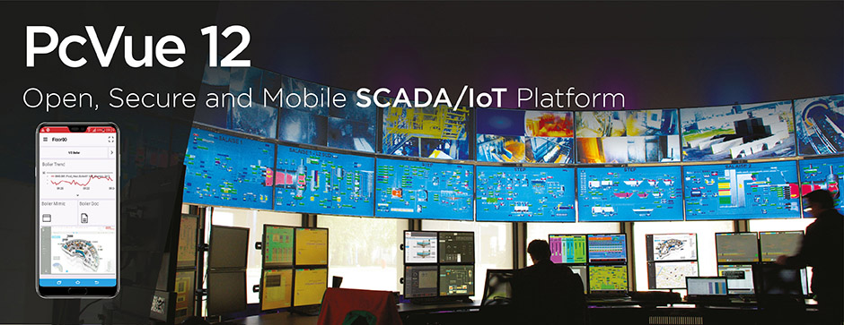 ARC Informatique introduces PcVue 12, a mobile, open and secure platform !